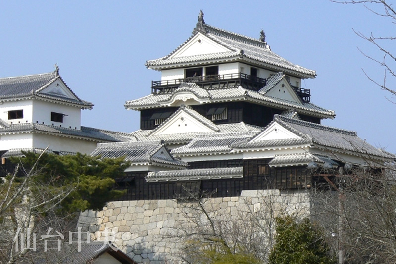 愛媛県の観光名所松山城