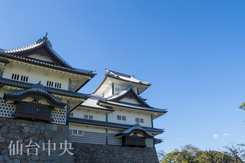 石川県の観光名所金沢城