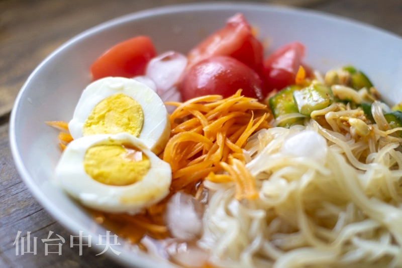 岩手県の盛岡冷麺